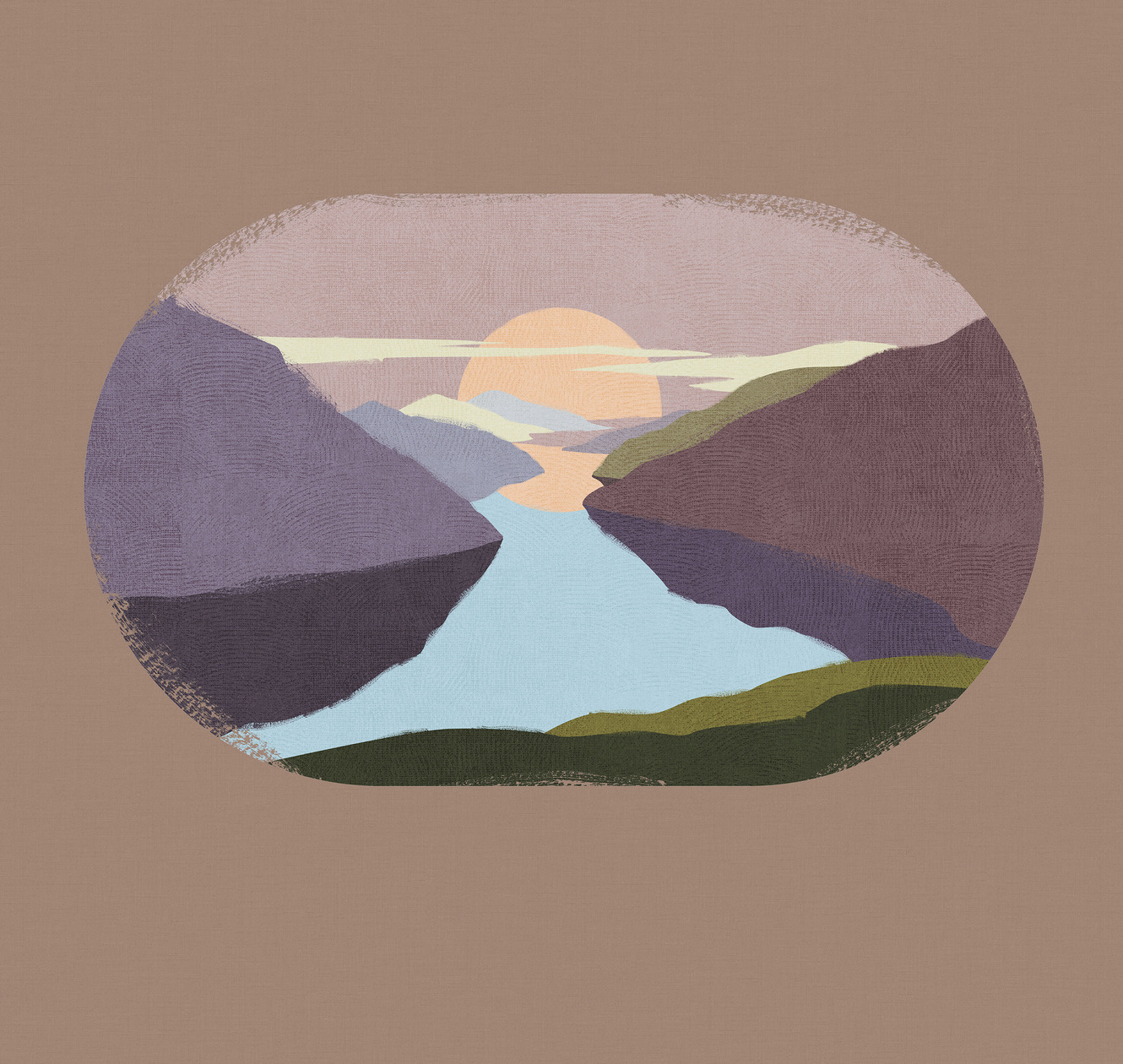 Панно Luna Круиз Путешествие в интерьере Закат CRZ2 012 3×2 Панно Luna Круиз Путешествие в интерьере Закат CRZ2 012 3×2